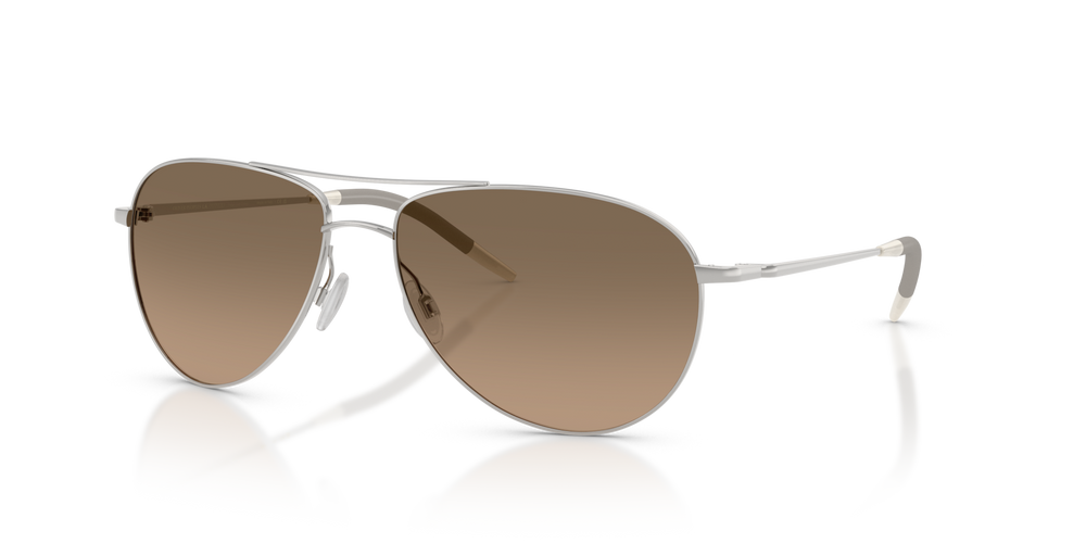 Sie Oliver Peoples Benedict mit Silver Gestell und Brown Gläsern - bild 1
