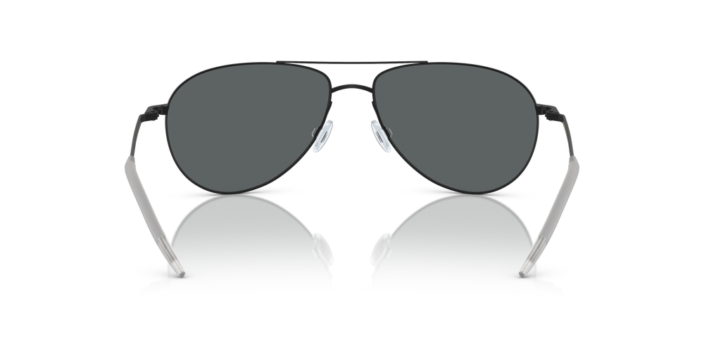 Oliver Peoples Benedict avec une monture Noir mat et des verres Gris - image 5