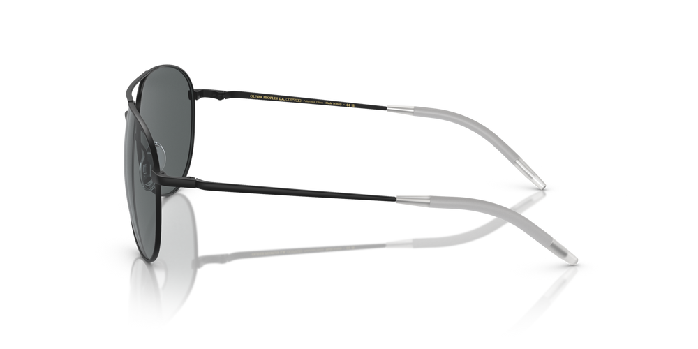 Oliver Peoples Benedict avec une monture Noir mat et des verres Gris - image 4
