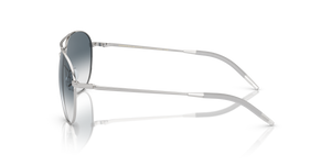 Oliver Peoples Benedict avec une monture Argent et des verres Bleu - image 4
