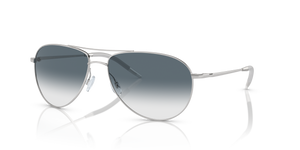 Oliver Peoples Benedict avec une monture Argent et des verres Bleu - image 1