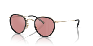 Oliver Peoples MP-2 Sun with Black/Gold frame and Violet lenses - image 1
