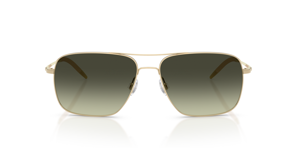 Oliver Peoples Clifton con montura Oro y lentes Verde - imagen 2