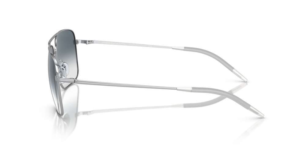 Oliver Peoples Clifton avec une monture Argent et des verres Bleu - image 4
