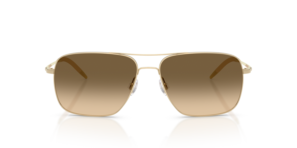 Oliver Peoples Clifton con montura Oro y lentes Verde - imagen 2