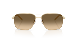 Oliver Peoples Clifton con montura Oro y lentes Verde - imagen 2