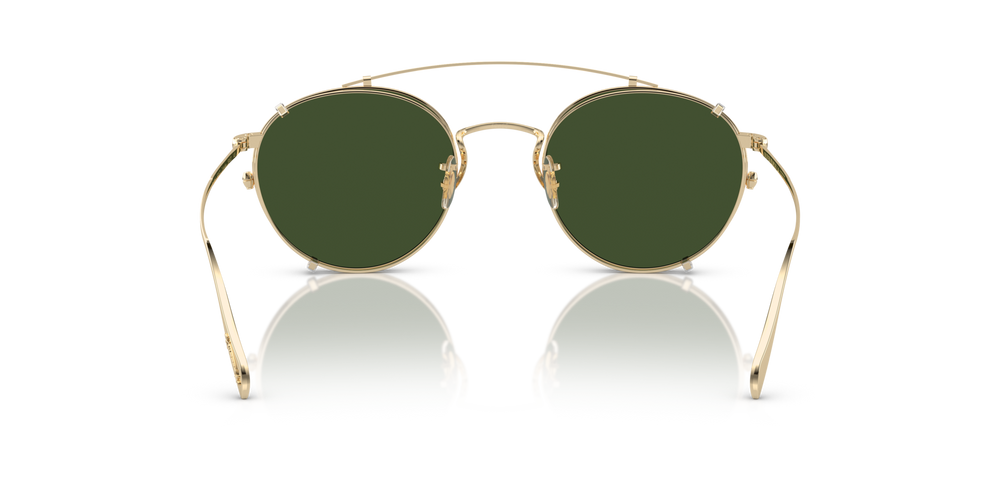 Sie Oliver Peoples Coleridge Clip mit Gold Gestell und Grün Gläsern - bild 6