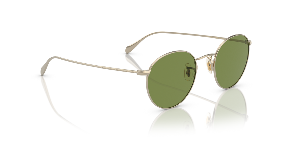 Sie Oliver Peoples Coleridge Sun mit Gold Gestell und Grün Gläsern - bild 3