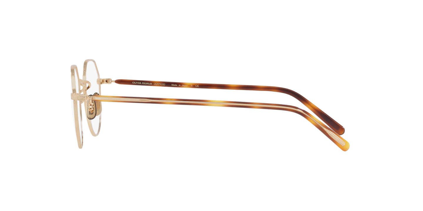 Oliver Peoples OP-43T with Gold frame - Image Filigree