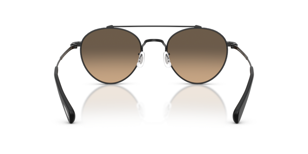 Sie Oliver Peoples Brunner mit Matt Schwarz Gestell und Grau Gläsern - bild 5