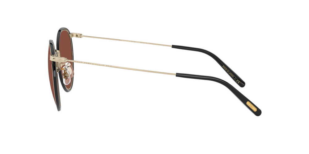 Sie Oliver Peoples Casson mit Weichgold-Schwarz Gestell und Braun Gläsern - bild 3