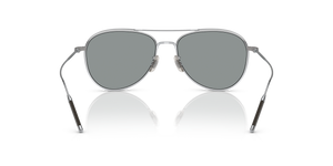 Sie Oliver Peoples TK-3 mit Silber gebürstet Gestell und Blau Gläsern - bild 5