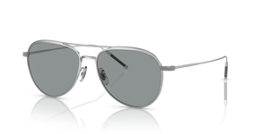 Sie Oliver Peoples TK-3 mit Silber gebürstet Gestell und Blau Gläsern - bild 1
