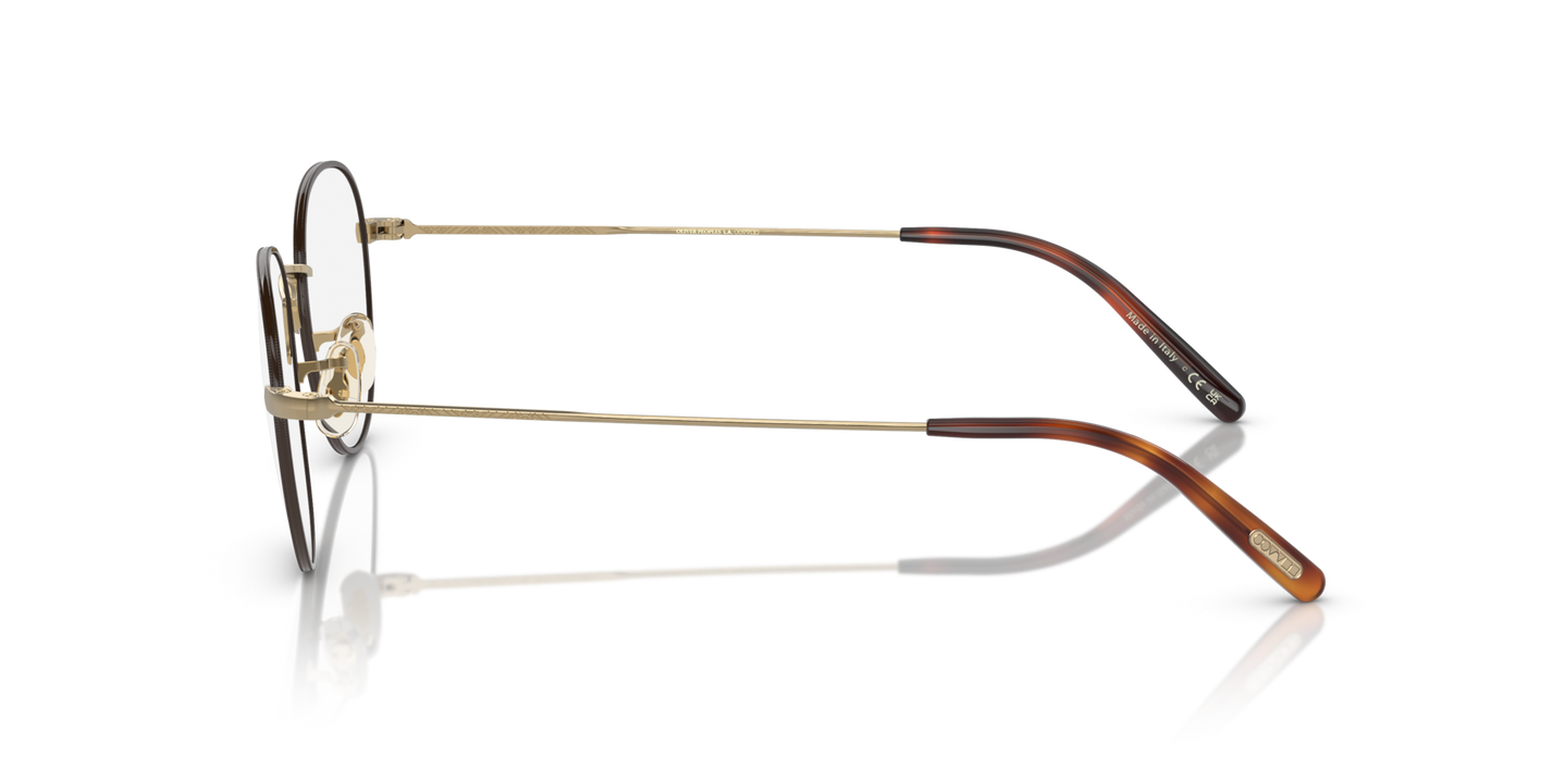 Oliver Peoples Piercy avec monture Or brossé/Écaille de tortue - Image Oliver Peoples Logo