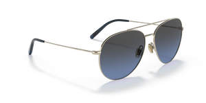 Sie Oliver Peoples Airdale mit Weichgold Gestell und Blau Gläsern - bild 3
