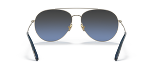 Sie Oliver Peoples Airdale mit Weichgold Gestell und Blau Gläsern - bild 5
