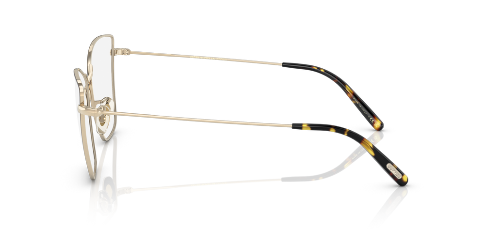 Oliver Peoples Marlyse avec une monture Or/Écaille de tortue et des verres Incolore - image 4