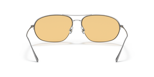 Oliver Peoples Kondor con montura Plateado y lentes Naranja - imagen 5