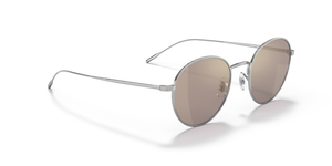 Oliver Peoples Altair avec une monture Argent et des verres Brun - image 3