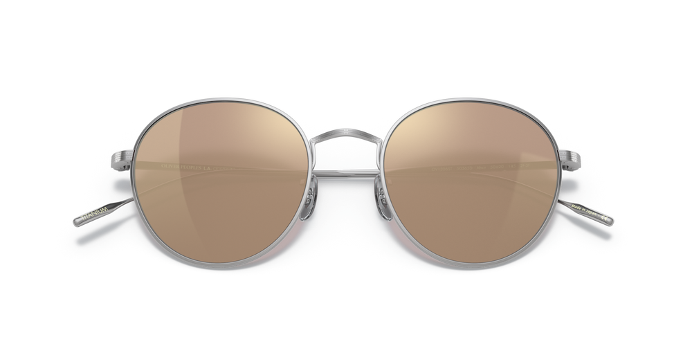 Oliver Peoples Altair avec une monture Argent et des verres Brun - image 6