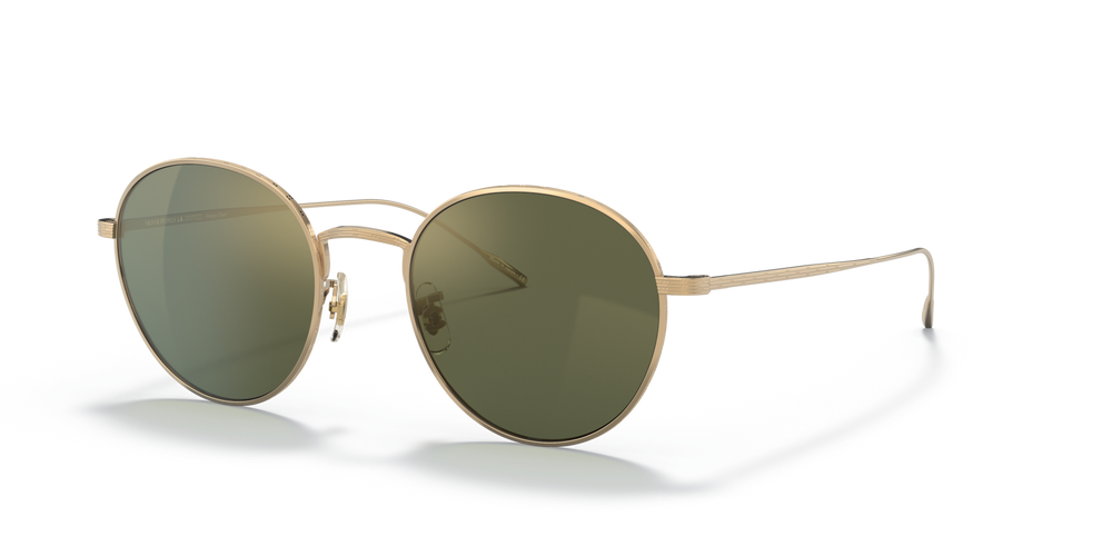 Sie Oliver Peoples Altair mit Gold Gestell und Grün Gläsern - bild 3