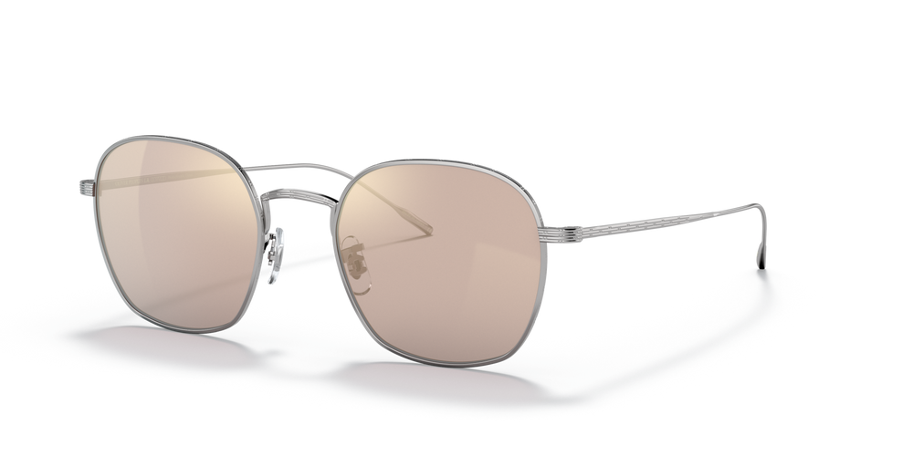Sie Oliver Peoples Adès mit Silber Gestell und Braun Gläsern - bild 4
