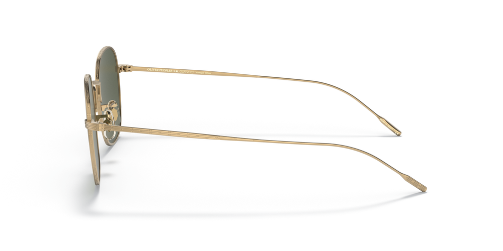 Oliver Peoples Adès avec une monture Or et des verres Vert - image 4