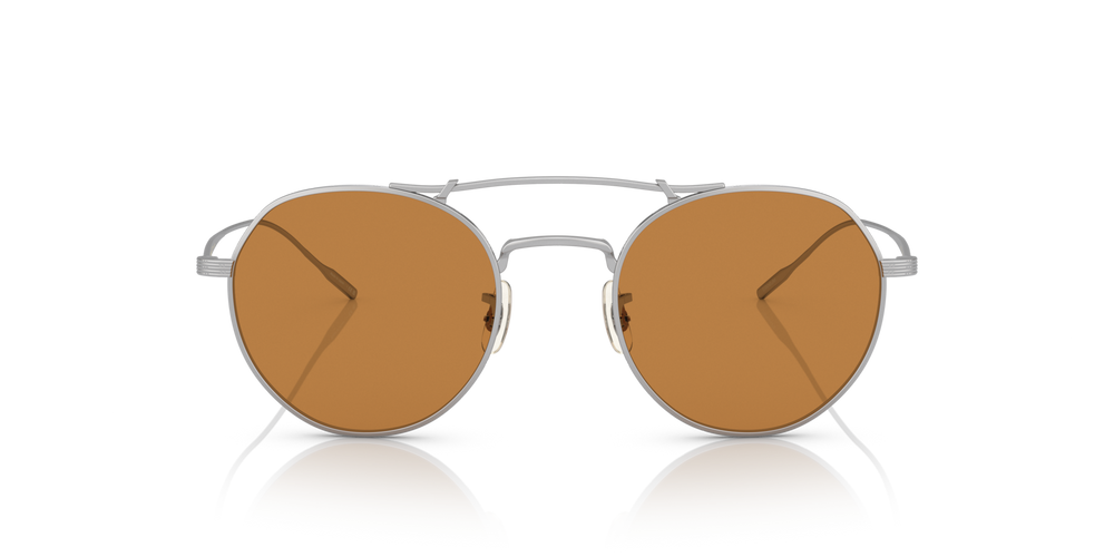 Oliver Peoples Reymont avec une monture Argent et des verres Brun - image 2