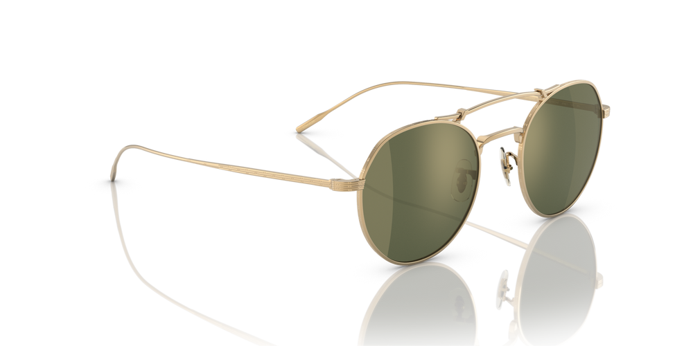 Sie Oliver Peoples Reymont mit Gold Gestell und Grün Gläsern - bild 3