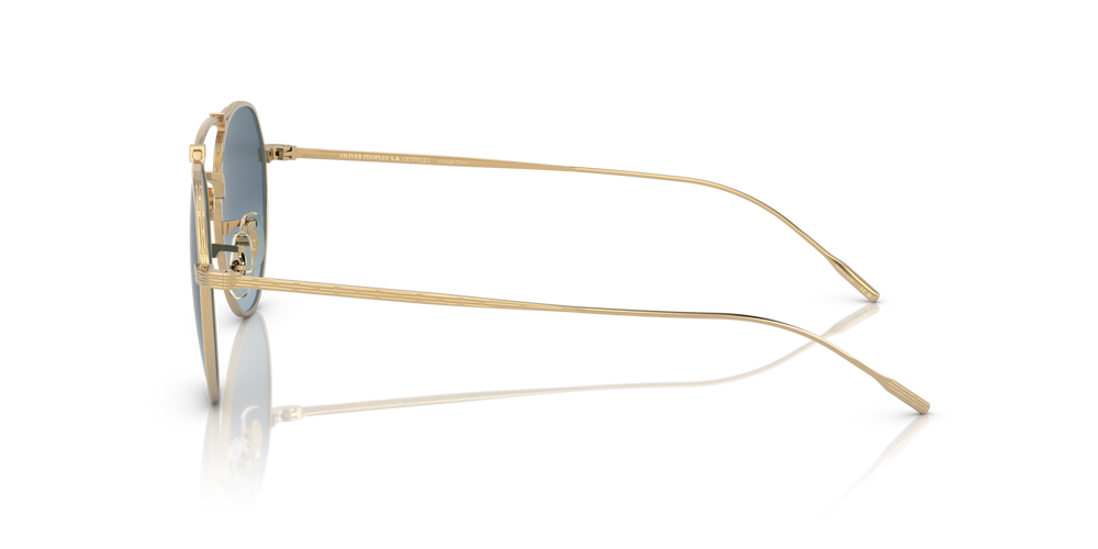 Oliver Peoples Reymont con montatura Oro e lenti  Blu - immagine 4