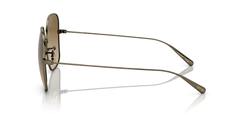 Oliver Peoples Deadani avec une monture Or patiné et des verres Brun - image 4