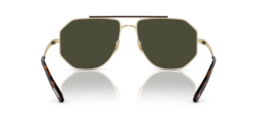 Sie Oliver Peoples Moraldo mit Gold Gestell und Grün Gläsern - bild 5