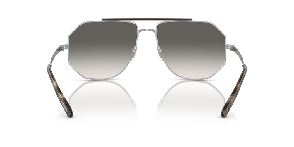 Sie Oliver Peoples Moraldo mit Silber Gestell und Grau Gläsern - bild 5