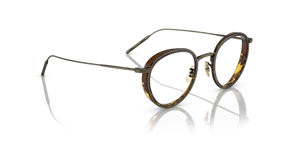 Oliver Peoples TK-8 avec monture Antique Gold/Espresso/382 Gradient - image 3