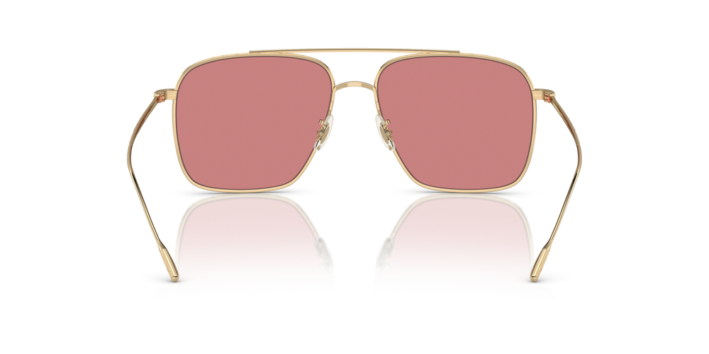 Oliver Peoples Dresner avec une monture Or et des verres Violet - image 5