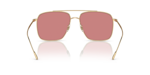 Oliver Peoples Dresner avec une monture Or et des verres Violet - image 5