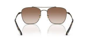 Sie Oliver Peoples Marsan mit Antikgold Gestell und Braun Gläsern - bild 5