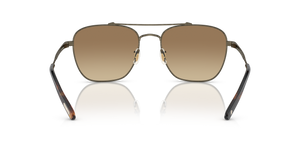 Oliver Peoples Marsan avec une monture Or patiné et des verres Rose - image 5