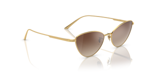 Oliver Peoples 1998C con montatura Oro e lenti  Marrone - immagine 3