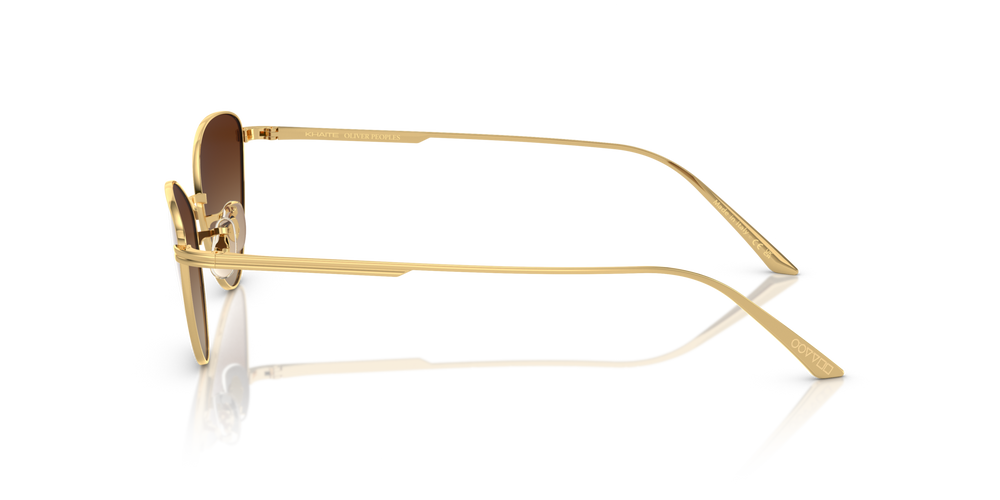Oliver Peoples 1998C con montatura Oro e lenti  Marrone - immagine 4