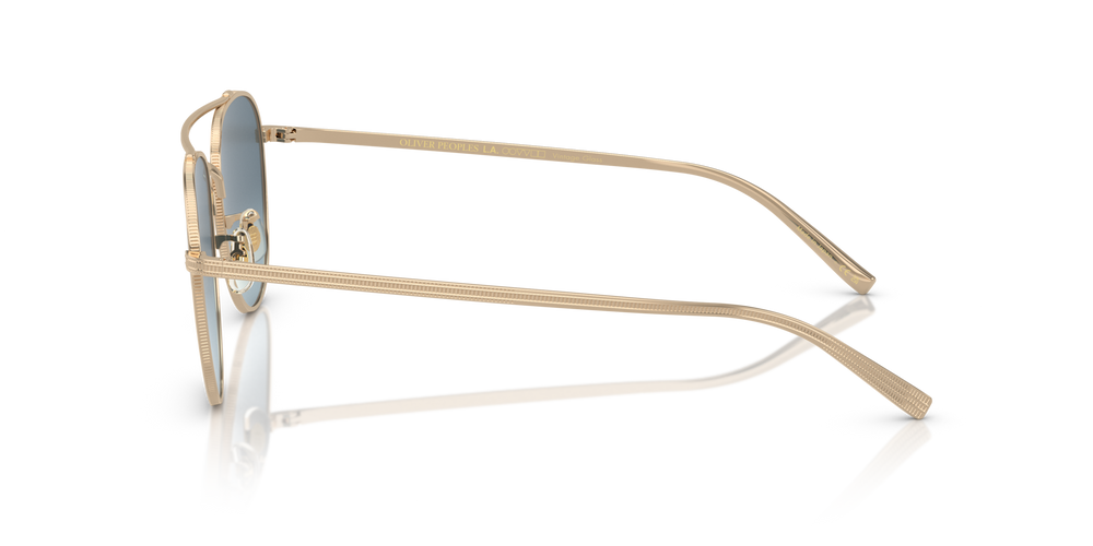 Sie Oliver Peoples Rivetti mit Gold Gestell und Blau Gläsern - bild 4