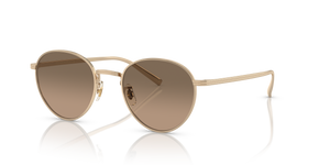 Oliver Peoples Rhydian with Gold frame and Brown lenses - image 1