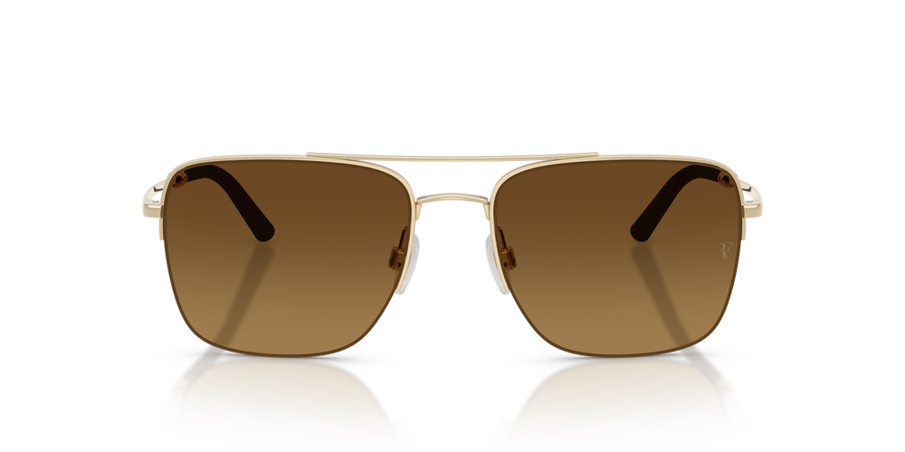 Sie Oliver Peoples R-2 mit Gold Gestell und Braun Gläsern - bild 8