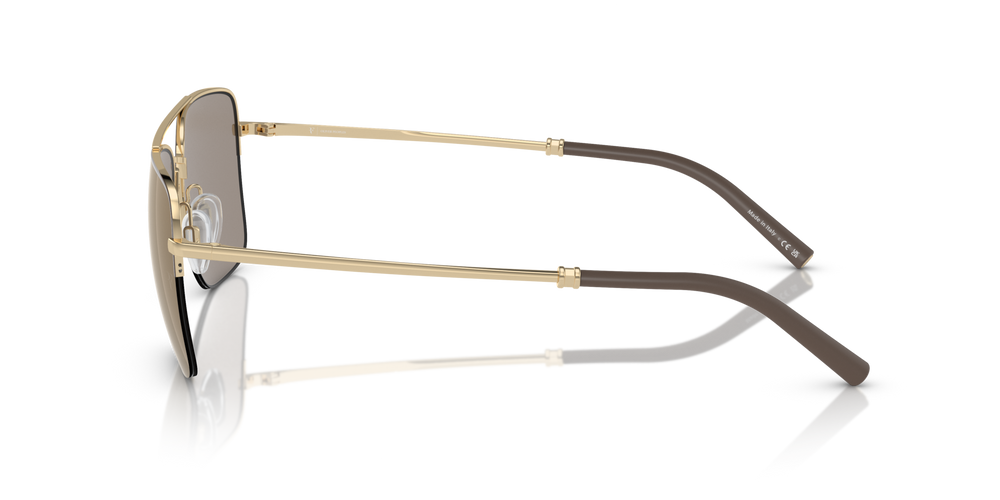 Oliver Peoples R-2 avec une monture Ombre/or et des verres Or - image 4