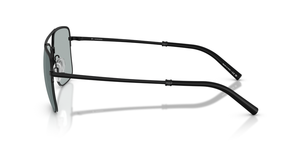 Oliver Peoples R-2 con montatura Nero Opaco e lenti  Grigio - immagine 4