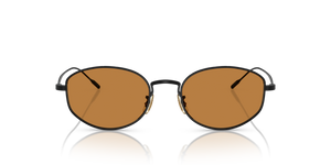 Sie Oliver Peoples Estra mit Matt Schwarz Gestell und Braun Gläsern - bild 2
