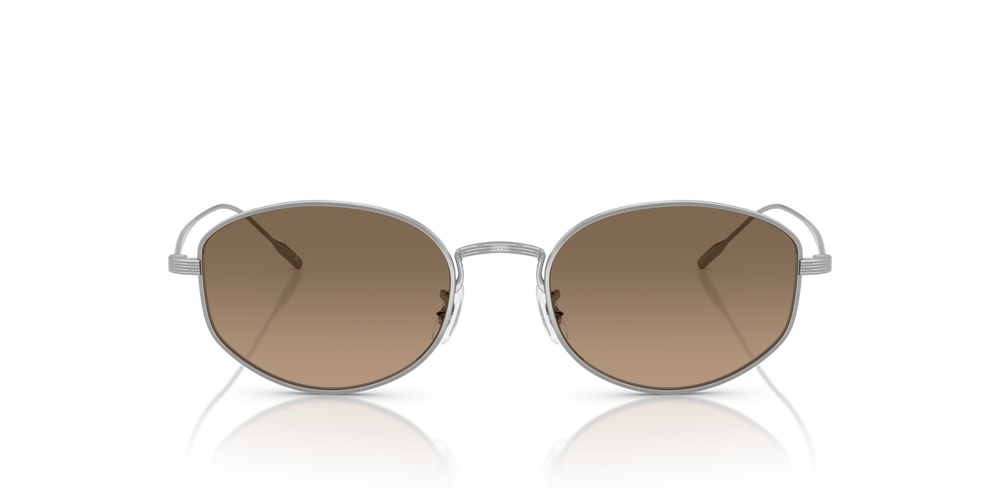 Oliver Peoples Estra avec une monture Argent et des verres Brun - image 2