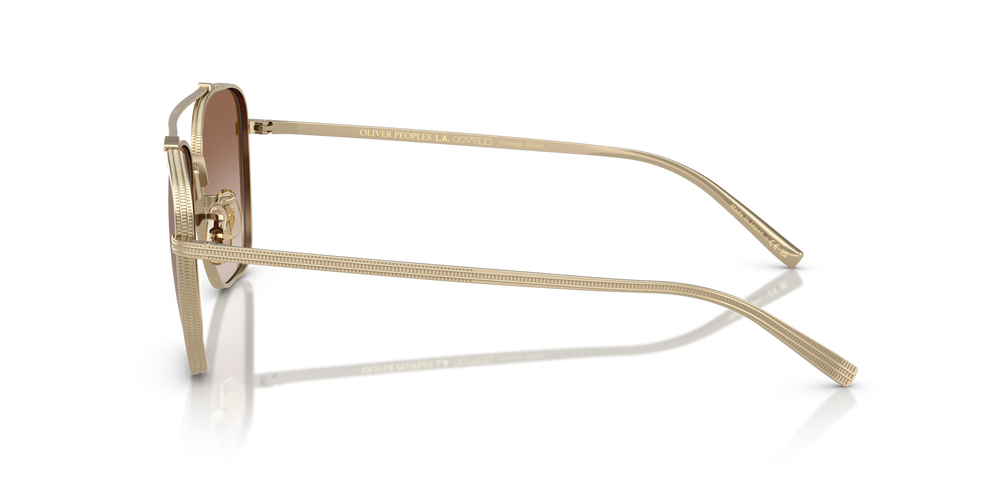 Sie Oliver Peoples Avison mit Weichgold Gestell und Braun Gläsern - bild 4