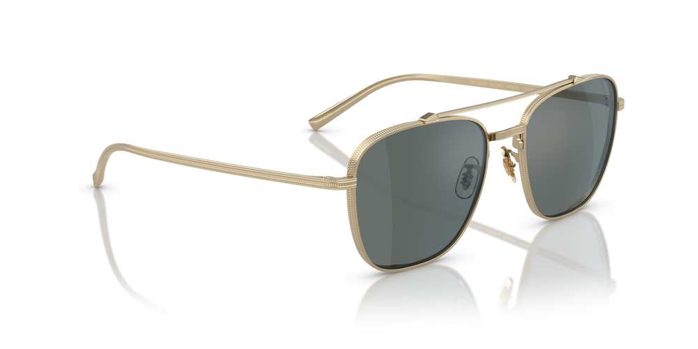 Sie Oliver Peoples Avison mit Weichgold Gestell und Blau Gläsern - bild 3