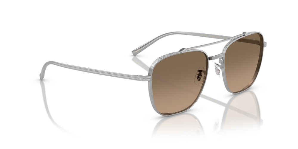 Oliver Peoples Avison with Silver frame and Brown lenses - image 3